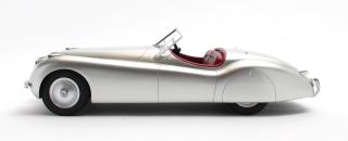 Jaguar XK120 OTS 1948 - silver Cult Scale Models 1:18 Resinemodell (Türen, Motorhaube... nicht zu öffnen!)