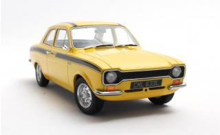 Ford Escort Mexico - 1973 - yellow Cult Scale Models 1:18 Resinemodell (Türen, Motorhaube... nicht zu öffnen!)