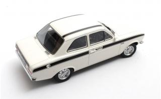 Ford Escort Mexico - 1973 - white Cult Scale Models 1:18 Resinemodell (Türen, Motorhaube... nicht zu öffnen!)