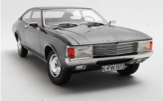Ford Granada Coupe grey met. 1972 Cult Scale Models 1:18 Resinemodell (Türen, Motorhaube... nicht zu öffnen!)