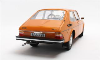 Saab 99 Combi indian yellow 1975 Cult Scale Models 1:18 Resinemodell (Türen, Motorhaube... nicht zu öffnen!)