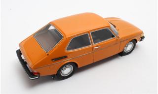 Saab 99 Combi indian yellow 1975 Cult Scale Models 1:18 Resinemodell (Türen, Motorhaube... nicht zu öffnen!)