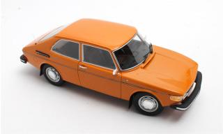 Saab 99 Combi indian yellow 1975 Cult Scale Models 1:18 Resinemodell (Türen, Motorhaube... nicht zu öffnen!)