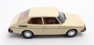 Saab 99 Combi orchid white 1975 Cult Scale Models 1:18 Resinemodell (Türen, Motorhaube... nicht zu öffnen!)