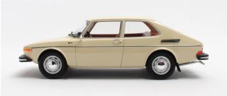 Saab 99 Combi orchid white 1975 Cult Scale Models 1:18 Resinemodell (Türen, Motorhaube... nicht zu öffnen!)