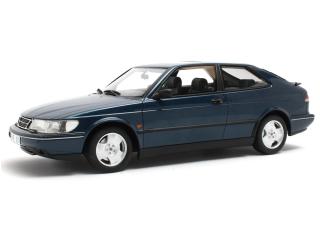 SAAB 900 SE Turbo 1994 blue metallic Cult Scale Models 1:18 Resinemodell (Türen, Motorhaube... nicht zu öffnen!)