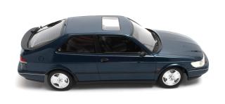 SAAB 900 SE Turbo 1994 blue metallic Cult Scale Models 1:18 Resinemodell (Türen, Motorhaube... nicht zu öffnen!)