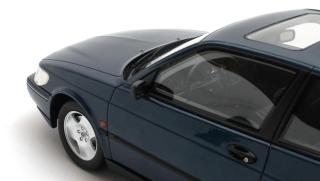 SAAB 900 SE Turbo 1994 blue metallic Cult Scale Models 1:18 Resinemodell (Türen, Motorhaube... nicht zu öffnen!)