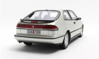 SAAB 900 SE Turbo 1994 silver Cult Scale Models 1:18 Resinemodell (Türen, Motorhaube... nicht zu öffnen!)