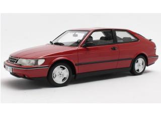 SAAB 900 SE Turbo 1994 red Cult Scale Models 1:18 Resinemodell (Türen, Motorhaube... nicht zu öffnen!)
