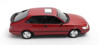 SAAB 900 SE Turbo 1994 red Cult Scale Models 1:18 Resinemodell (Türen, Motorhaube... nicht zu öffnen!)