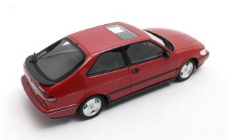 SAAB 900 SE Turbo 1994 red Cult Scale Models 1:18 Resinemodell (Türen, Motorhaube... nicht zu öffnen!)