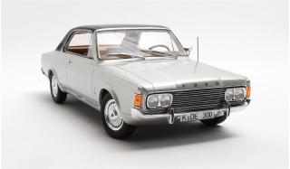 Ford Taunus P7B coupé silver metallic `69-`71 Cult Scale Models 1:18 Resinemodell (Türen, Motorhaube... nicht zu öffnen!) Abbildung Ähnlich! Modell hat keine Seitenfenster!