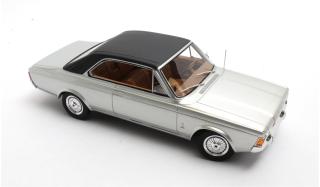 Ford Taunus P7B coupé silver metallic `69-`71 Cult Scale Models 1:18 Resinemodell (Türen, Motorhaube... nicht zu öffnen!) Abbildung Ähnlich! Modell hat keine Seitenfenster!