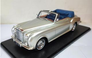 Rolls Royce  Silver Cloud DHC Shell grey 60-62 Cult Scale Models 1:18 Resinemodell (Türen, Motorhaube... nicht zu öffnen!)