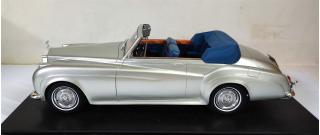 Rolls Royce  Silver Cloud DHC Shell grey 60-62 Cult Scale Models 1:18 Resinemodell (Türen, Motorhaube... nicht zu öffnen!)