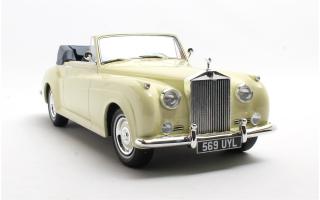 Rolls Royce Silver Cloud DHC Ivory 60-62 Cult Scale Models 1:18 Resinemodell (Türen, Motorhaube... nicht zu öffnen!)