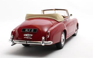 Rolls Royce Silver Cloud DHC Shell Red 60-62 Cult Scale Models 1:18 Resinemodell (Türen, Motorhaube... nicht zu öffnen!)