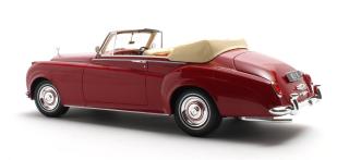 Rolls Royce Silver Cloud DHC Shell Red 60-62 Cult Scale Models 1:18 Resinemodell (Türen, Motorhaube... nicht zu öffnen!)