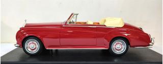 Rolls Royce Silver Cloud DHC Shell Red 60-62 Cult Scale Models 1:18 Resinemodell (Türen, Motorhaube... nicht zu öffnen!)