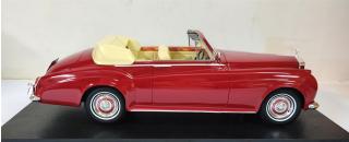 Rolls Royce Silver Cloud DHC Shell Red 60-62 Cult Scale Models 1:18 Resinemodell (Türen, Motorhaube... nicht zu öffnen!)