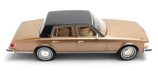 Cadillac Seville gold metallic 1976 Cult Scale Models 1:18 Resinemodell (Türen, Motorhaube... nicht zu öffnen!)