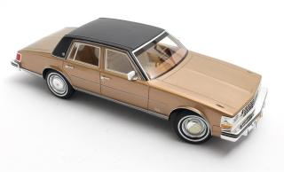 Cadillac Seville gold metallic 1976 Cult Scale Models 1:18 Resinemodell (Türen, Motorhaube... nicht zu öffnen!)