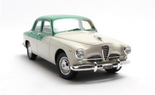 Alfa Romeo 1900 Super Berlina green/white 1958 Cult Scale Models 1:18 Resinemodell (Türen, Motorhaube... nicht zu öffnen!)