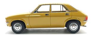 Austin Allegro Harvest gold 1973 Cult Scale Models 1:18 Resinemodell (Türen, Motorhaube... nicht zu öffnen!)