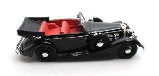 Mercedes-Benz 540K Cabriolet B black `36-`38 Cult Scale Models 1:18 Resinemodell (Türen, Motorhaube... nicht zu öffnen!)