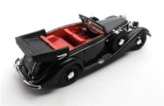 Mercedes-Benz 540K Cabriolet B black `36-`38 Cult Scale Models 1:18 Resinemodell (Türen, Motorhaube... nicht zu öffnen!)