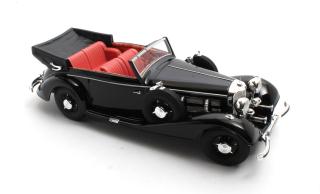 Mercedes-Benz 540K Cabriolet B black `36-`38 Cult Scale Models 1:18 Resinemodell (Türen, Motorhaube... nicht zu öffnen!)