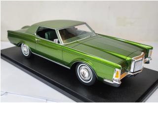 Lincoln Cont. Mark III green met. 1971 Cult Scale Models 1:18 Resinemodell (Türen, Motorhaube... nicht zu öffnen!)