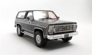 Chevrolet Blazer K5 grey/black 73-78 Cult Scale Models 1:18 Resinemodell (Türen, Motorhaube... nicht zu öffnen!)