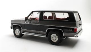 Chevrolet Blazer K5 grey/black 73-78 Cult Scale Models 1:18 Resinemodell (Türen, Motorhaube... nicht zu öffnen!)