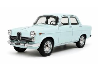 Alfa Romeo Giulietta Ti (101) blue 61-64 Cult Scale Models 1:18 Resinemodell (Türen, Motorhaube... nicht zu öffnen!)