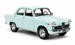 Alfa Romeo Giulietta Ti (101) blue 61-64 Cult Scale Models 1:18 Resinemodell (Türen, Motorhaube... nicht zu öffnen!)