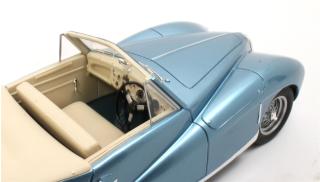 Aston Martin 2L Sports blue metallic 1949 Cult Scale Models 1:18 Resinemodell (Türen, Motorhaube... nicht zu öffnen!)