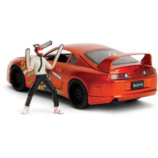 Toyota Supra 1995 Chainsaw Man  Jada 1:24