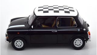 Mini Cooper LHD schwarz/weiß Chequered Flag  KK-Scale 1:12