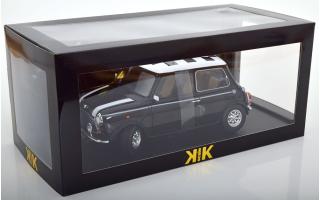 Mini Cooper LHD schwarz/weiß Chequered Flag  KK-Scale 1:12