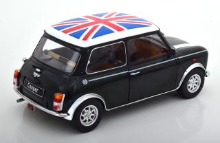 Mini Cooper LHD dunkelgrün-metallic/weiß Union Jack KK-Scale 1:12