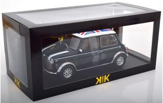 Mini Cooper LHD dunkelgrün-metallic/weiß Union Jack KK-Scale 1:12