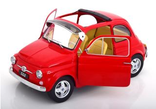 Fiat 500 F 1968 CUSTOM rot KK-Scale 1:12