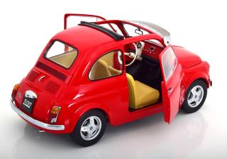 Fiat 500 F 1968 CUSTOM rot KK-Scale 1:12