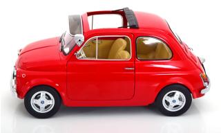 Fiat 500 F 1968 CUSTOM rot KK-Scale 1:12