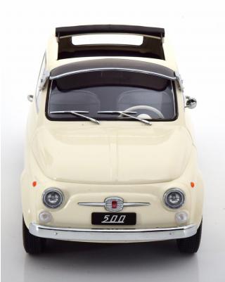 Fiat 500 F 1968 CUSTOM  creme KK-Scale 1:12