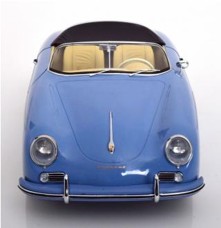 Porsche 356 A Speedster 1955 1/12 hellblau mit zu öffnenden Türen KK-Scale 1:12