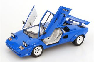 Lamborghini Countach LP5000S QV 1985 blau KK-Scale 1:12