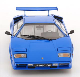 Lamborghini Countach LP5000S QV 1985 blau KK-Scale 1:12